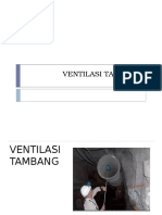 PERTEMUAN 3 - Ventilasi Tambang