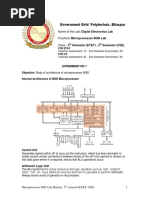 Microprocessor 8085 Lab Manual