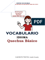 Vocabulario Quechua