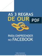E-book 3 Regras de Outro Para Empreender No Facebook