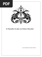 A Filosofia Oculta Na Pedra Filosofal