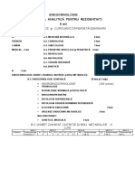 Rezidentiat Endocrinologie PDF