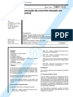 Norma Abnt NBR 7212 Execucao de Concreto Dosado em Central PDF