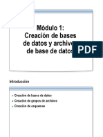 01 - Creación de Bases de Datos y Archivos de Base de Datos