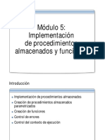 05_Implementación de Procedimientos Almacenados y Funciones