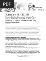 Summary of H.R. 361 