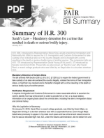 Summary of H.R. 300