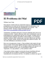 El Problema Del Mal - Reasonable Faith