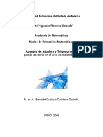 Apuntes de Algebra y Trigonometria 2008-2009a
