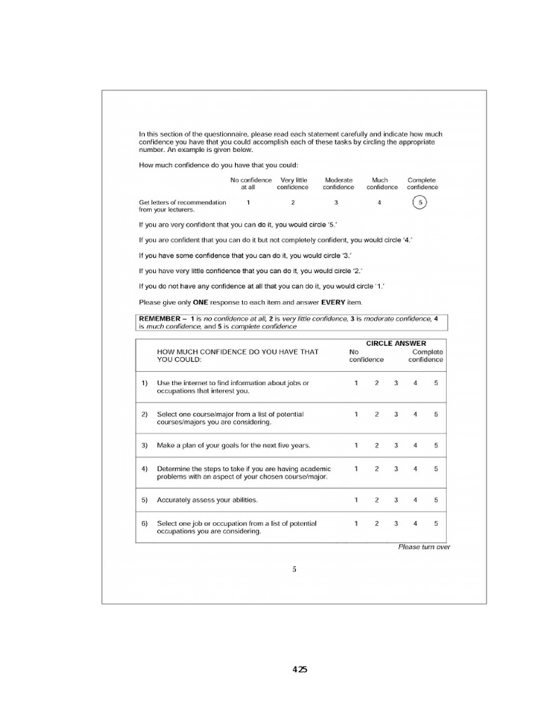Questionnaire Cdmse and CDDQ | PDF