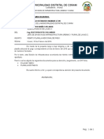 INFORME N° 020 REMITO  PLANILLA ADICIONAL DE PAGOx