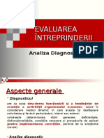 Analiza Diagnostic