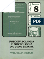 Reich A Psicopatologia e A Sociologia Da Vida Sexual PDF