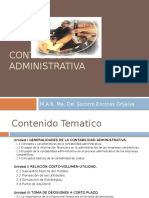 CONTABILIDAD ADMINISTRATIVA Alumno