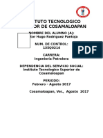 Portada Informe Final - Servicio Social