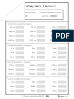 Conversion Measurements PDF