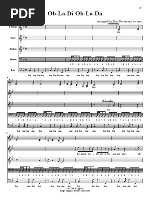 Obladi Oblada King Singers Pdf