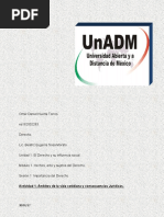 Actividad 1. Ámbitos de La Vida Cotidiana y Consecuencias Jurídicas