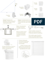 Evolux - Persiana de PVC - Premier - Off - Wood - Up - Como Instalar 15