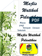 Backdrop Majlis Watikah