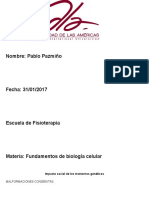 Genoma de Patologias en Ecuador - PabloPazmiño