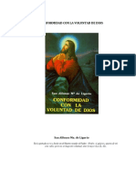 Conformidad Con La Voluntad de Dios - San Alfonso M de Ligorio