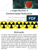 Energia Nuclear e Contaminação Radioativa. 