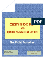 Presentation on concepts of Food Safety and Quality Management Systems by Mrs. Malini Rajendran.pdf