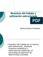 Muestreo Del Trabajo y Estimación Estructurada 2