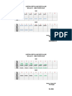 Jadwal Mengajar