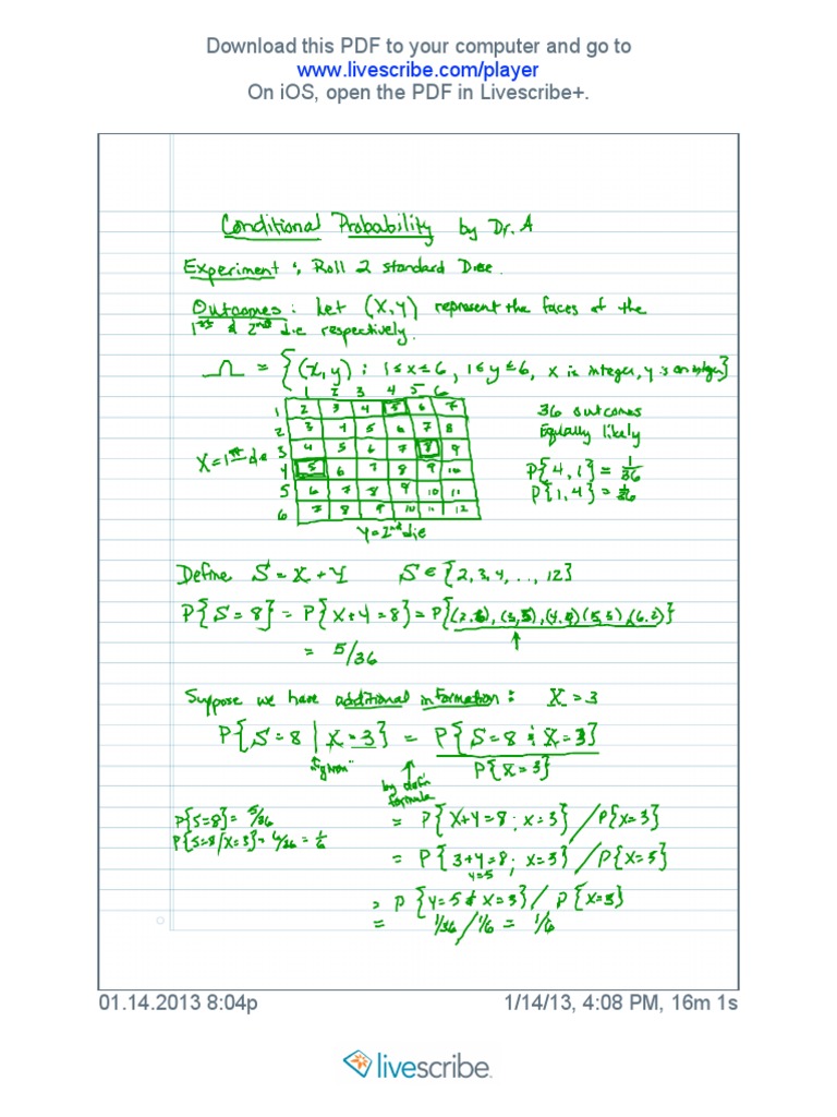 This PDF To Your Computer and Go To On iOS, Open The PDF in Livescribe+ ...