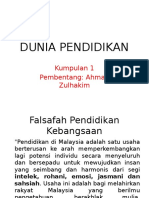 Dunia Pendidikan Kump 1