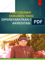 Konsep Dokumen Penyusunan Dokumen Yang Dipersyaratkan