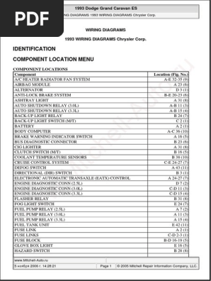 1993 Dodge Engine Diagram