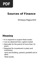 Sources of Funds
