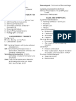 Rheumatoid Arthritis: Definition: "Chronic, Symmetric