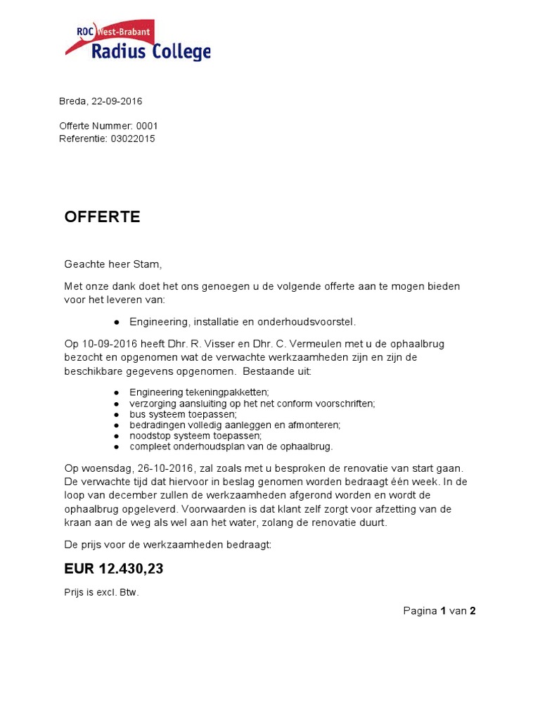 Offerte | PDF