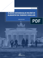 Alman Vatandaşlık Rejimi ve Almanya’da Yabancı Hakları