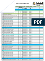 General Arrangement Drawings Register: Status Key