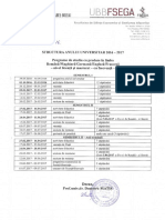 Structura An Univ 2016 - 2017 Licenta Si Master, If, ID Si IFR