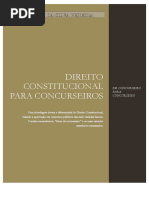 Direito Constitucional Para Concurseiros Atualizado
