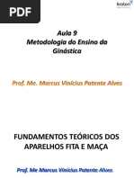 Aula 9 Metodologia Do Ensino Da Ginástica
