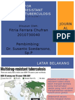 Delamanid For Multidrug-Resistant Pulmonary Tuberculosis