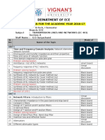 Tln_ Lecture Plan IV Ece-II Sem