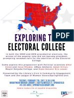 Exploring The Electoral College Flyer