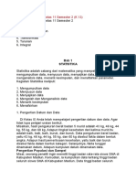 Materi Matematika Kelas 11 Semester 2