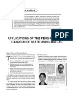 Applications of the Peng-Robinson Equations Of State Using MATLAB.pdf