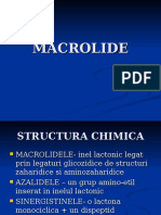 Macrolide, Azalide, Sinergistine
