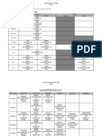 1617 First Week Exam Timetable T2