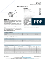 Data Sheet Pd Bpw21r, Vishay